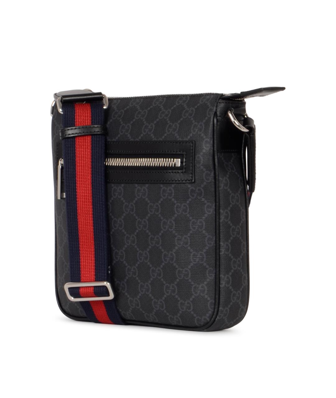 GUCCI Черная синтетическая сумка на плечо, фото 2