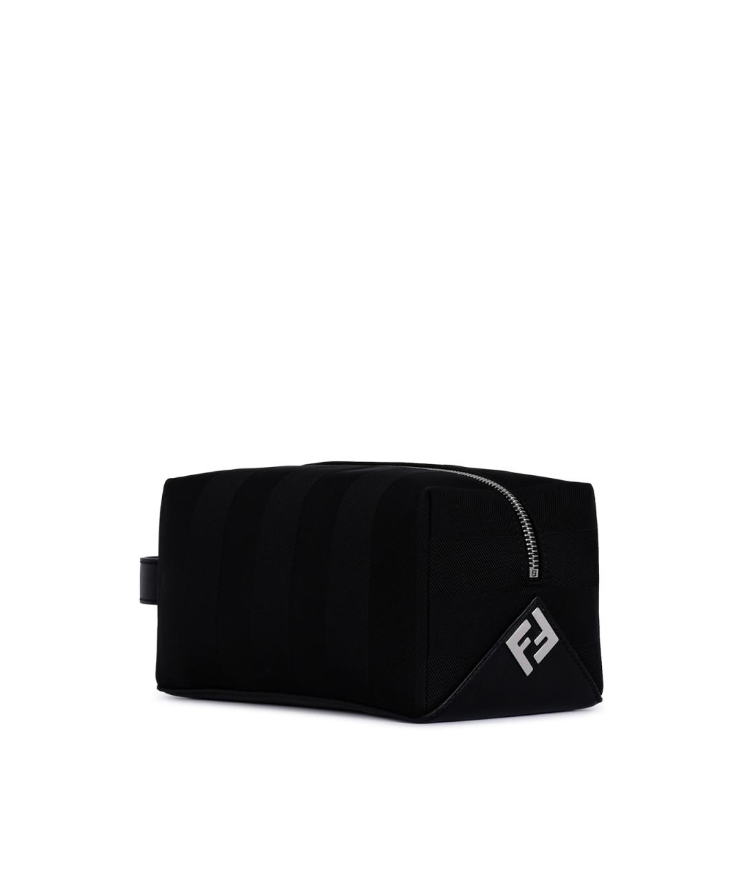 FENDI Черная сумка тоут, фото 4