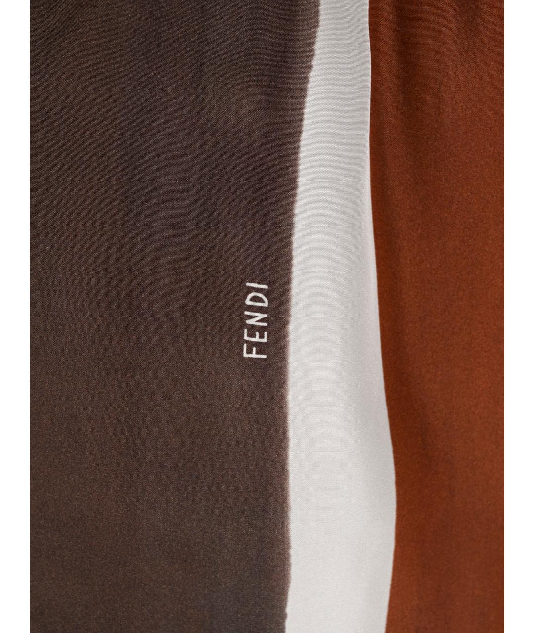 FENDI Мульти шорты, фото 5