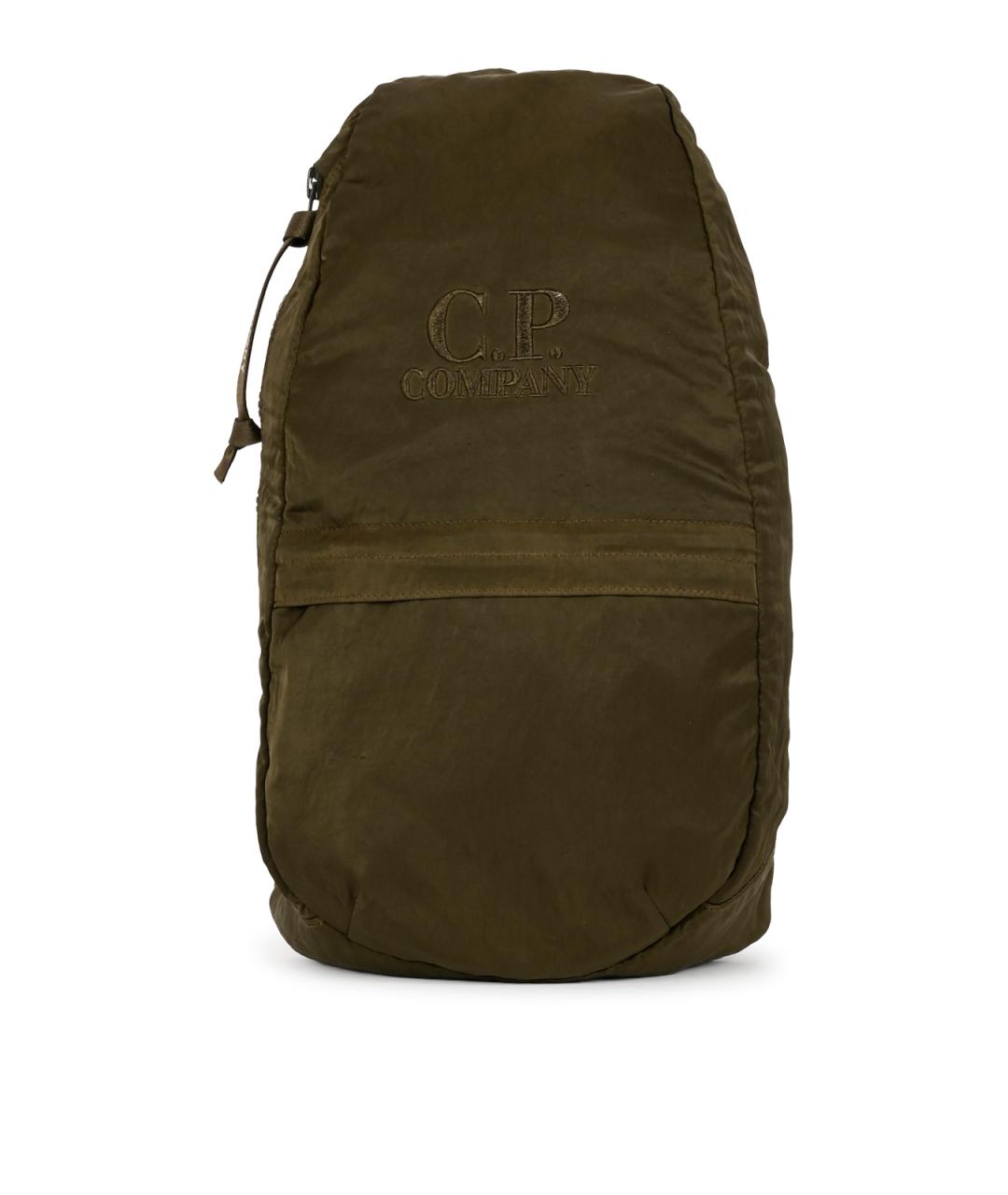 CP COMPANY Зеленый синтетический рюкзак, фото 1