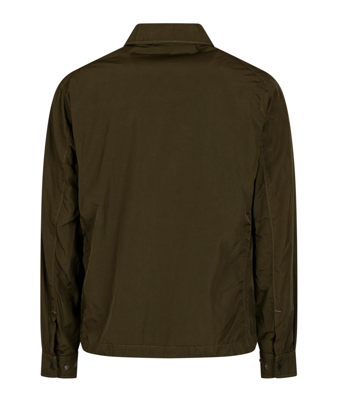 CP COMPANY Зеленая кэжуал рубашка, фото 2