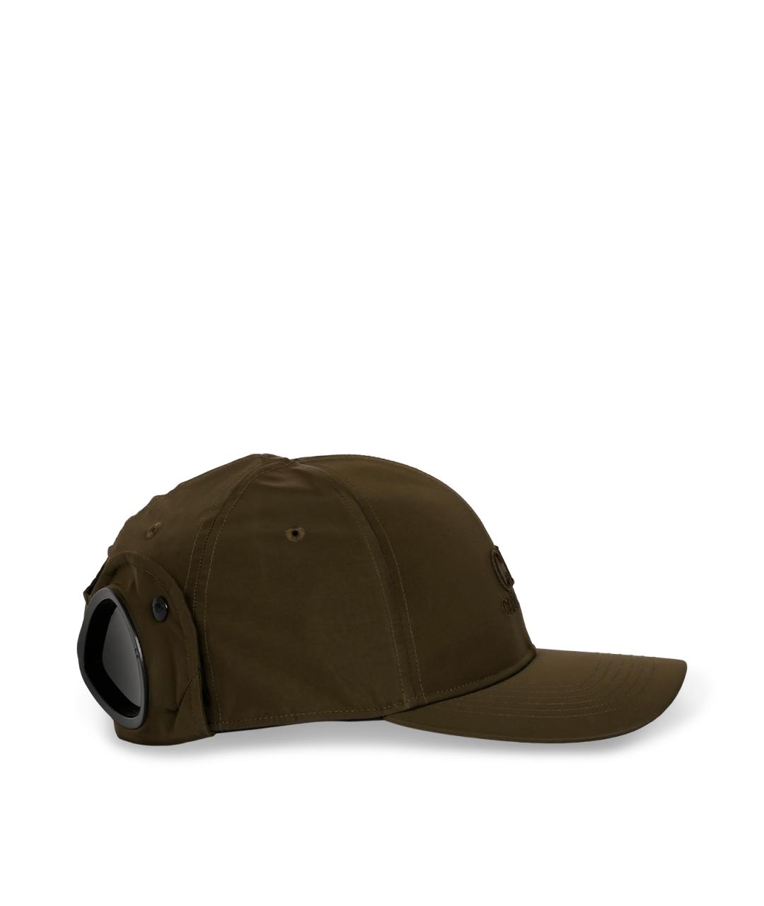 CP COMPANY Зеленая синтетическая кепка/бейсболка, фото 2