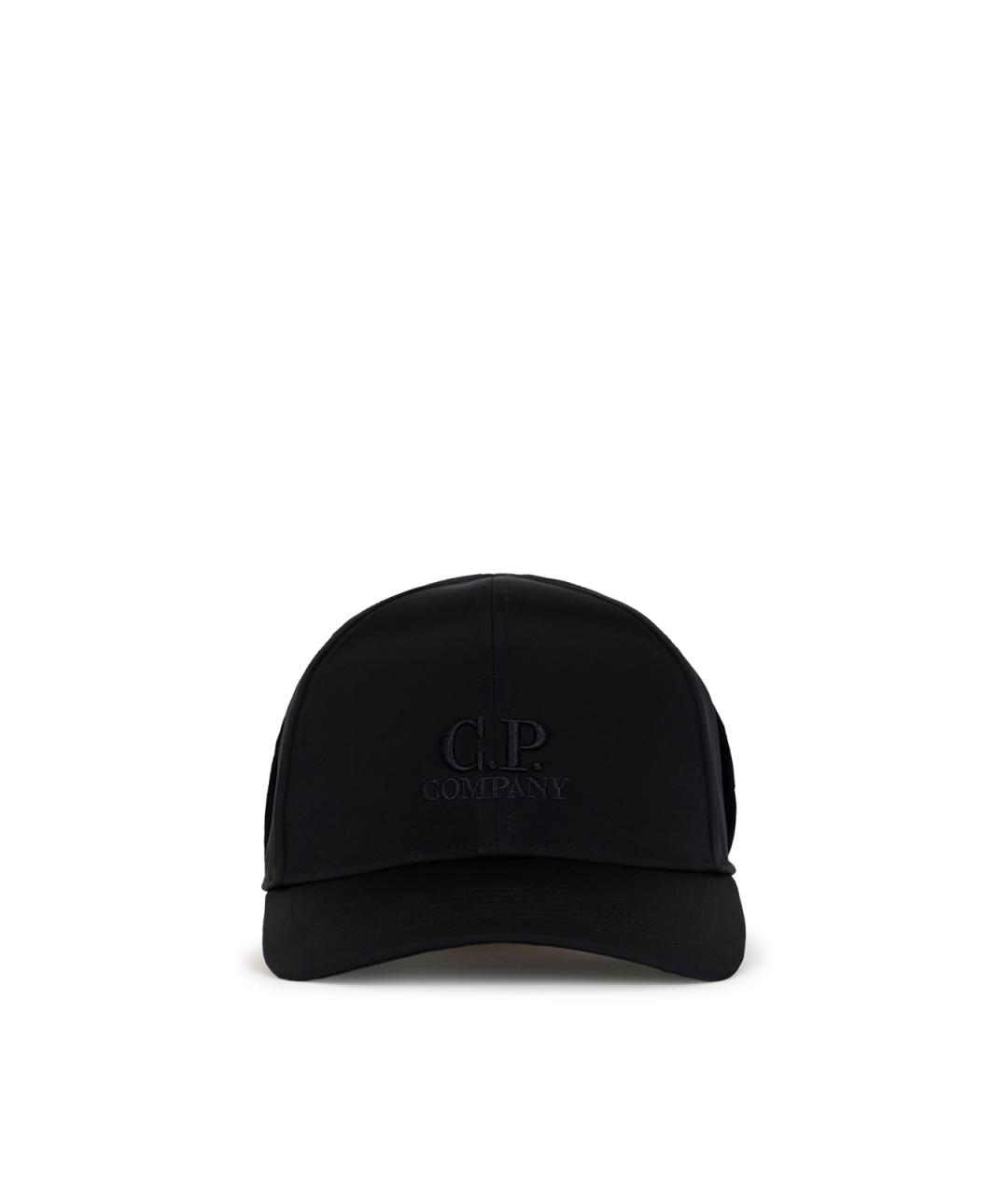 CP COMPANY Темно-синяя синтетическая кепка/бейсболка, фото 1