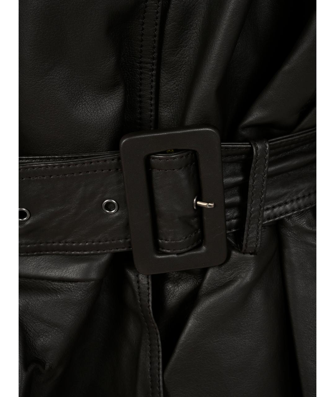 ROTATE Коричневая полиэстеровая куртка, фото 3