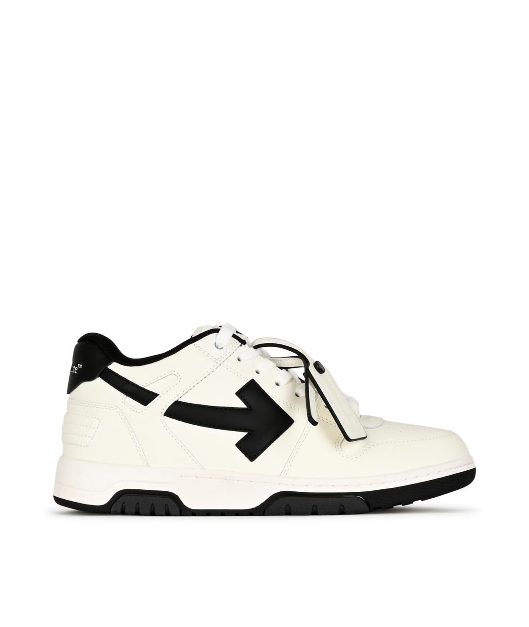 OFF-WHITE Мульти кожаные низкие кроссовки / кеды, фото 1