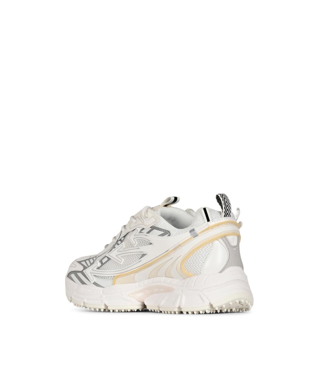 OFF-WHITE Белые низкие кроссовки / кеды, фото 3
