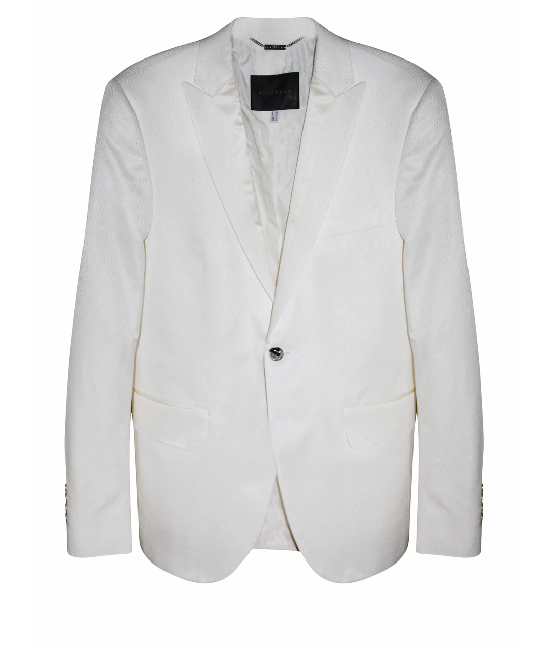 JOHN RICHMOND Белый ацетатный пиджак, фото 1