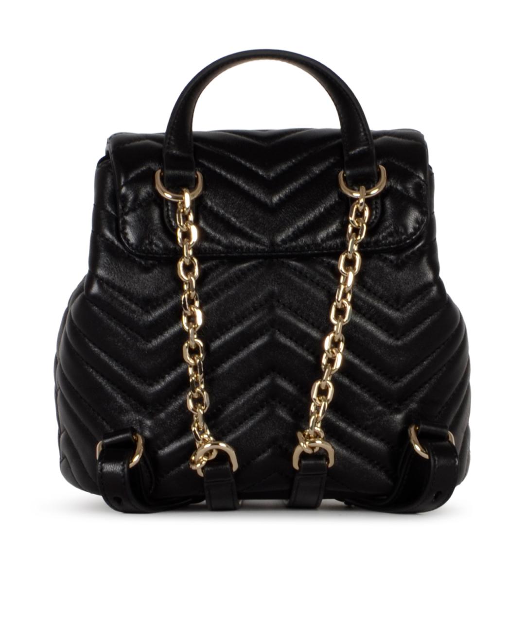 GUCCI Черный кожаный рюкзак, фото 6