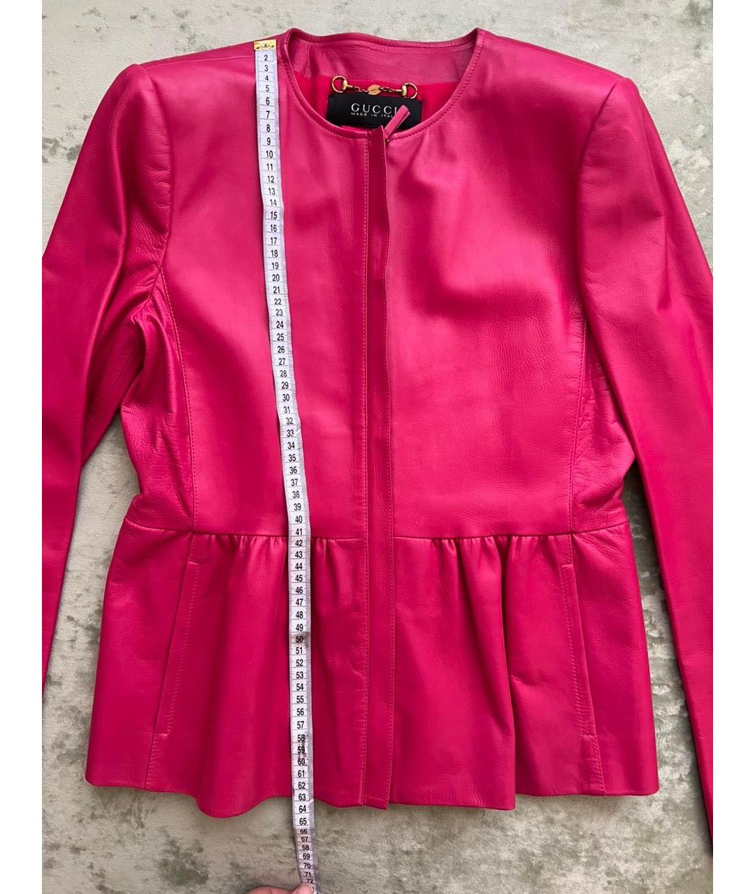 GUCCI Кожаная куртка, фото 4
