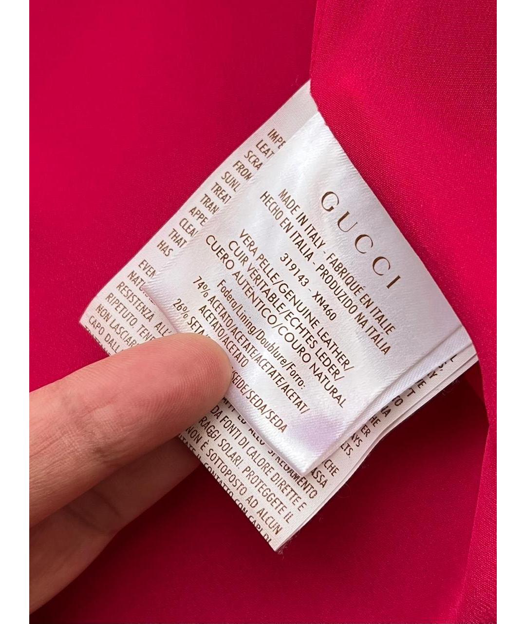 GUCCI Кожаная куртка, фото 5