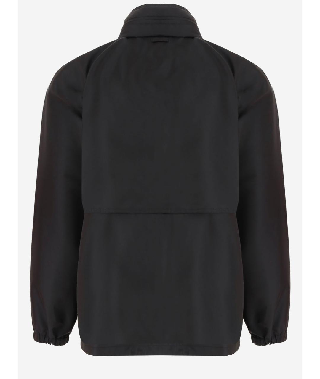 SAINT LAURENT Синяя полиэстеровая куртка, фото 2