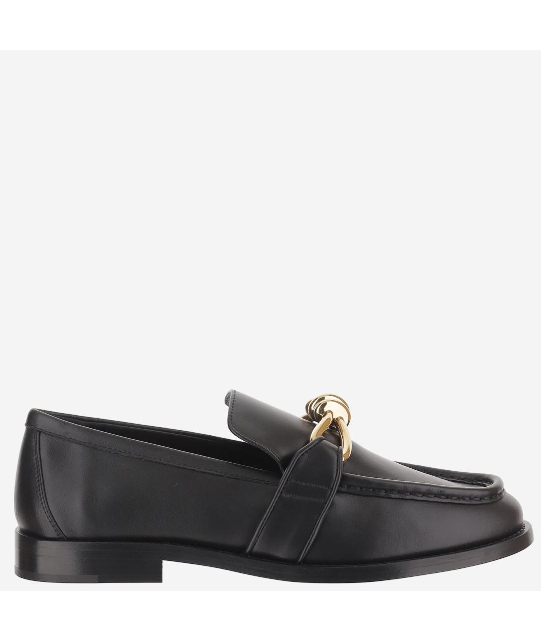 BOTTEGA VENETA Черные кожаные лоферы, фото 6