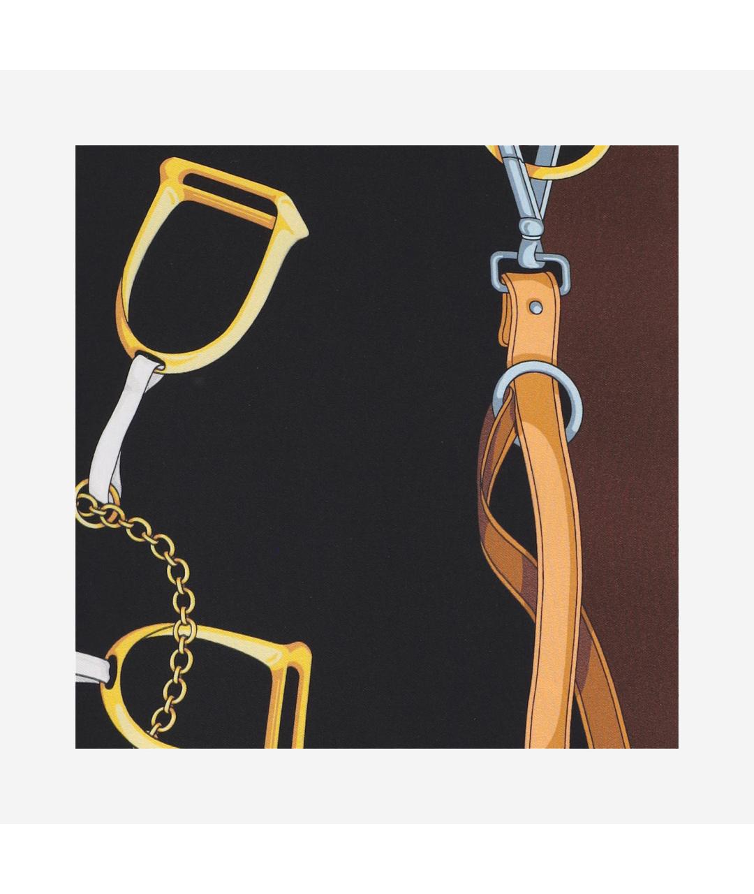 GUCCI Мульти шелковый шарф, фото 3