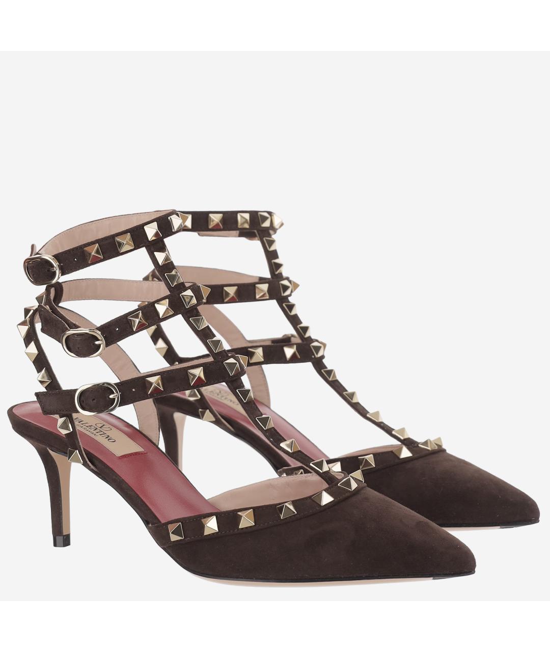 VALENTINO Коричневые замшевые туфли, фото 2