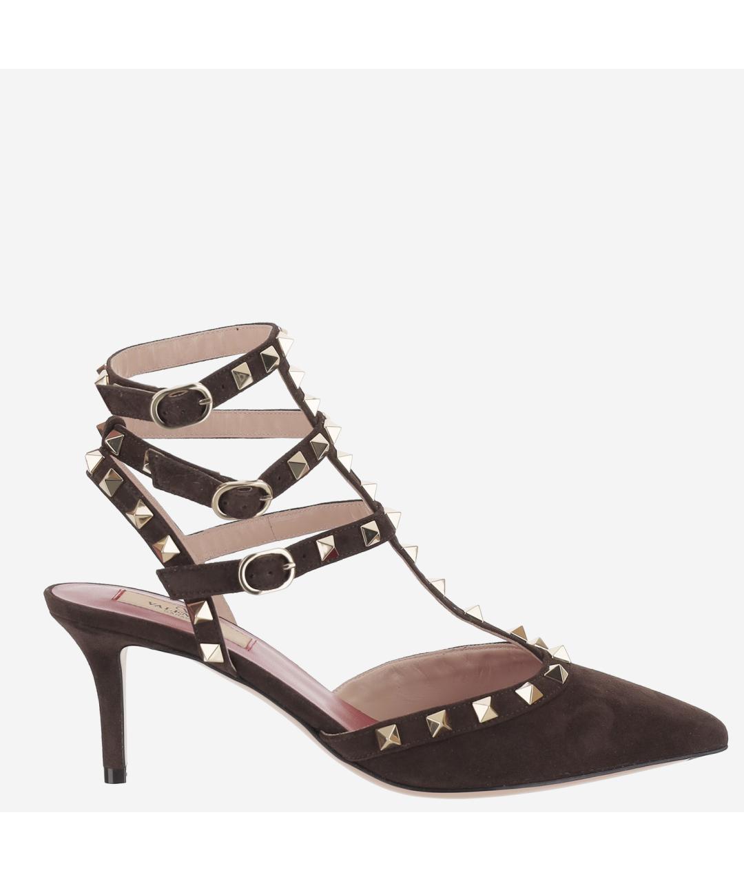 VALENTINO Коричневые замшевые туфли, фото 5
