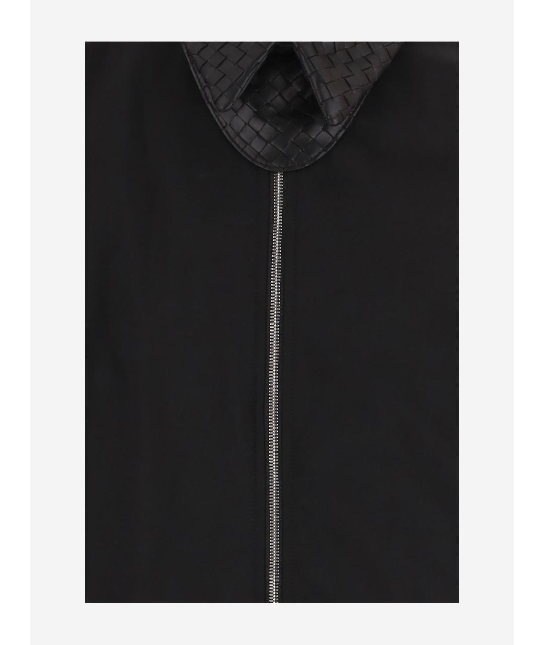 BOTTEGA VENETA Черная полиамидовая куртка, фото 3
