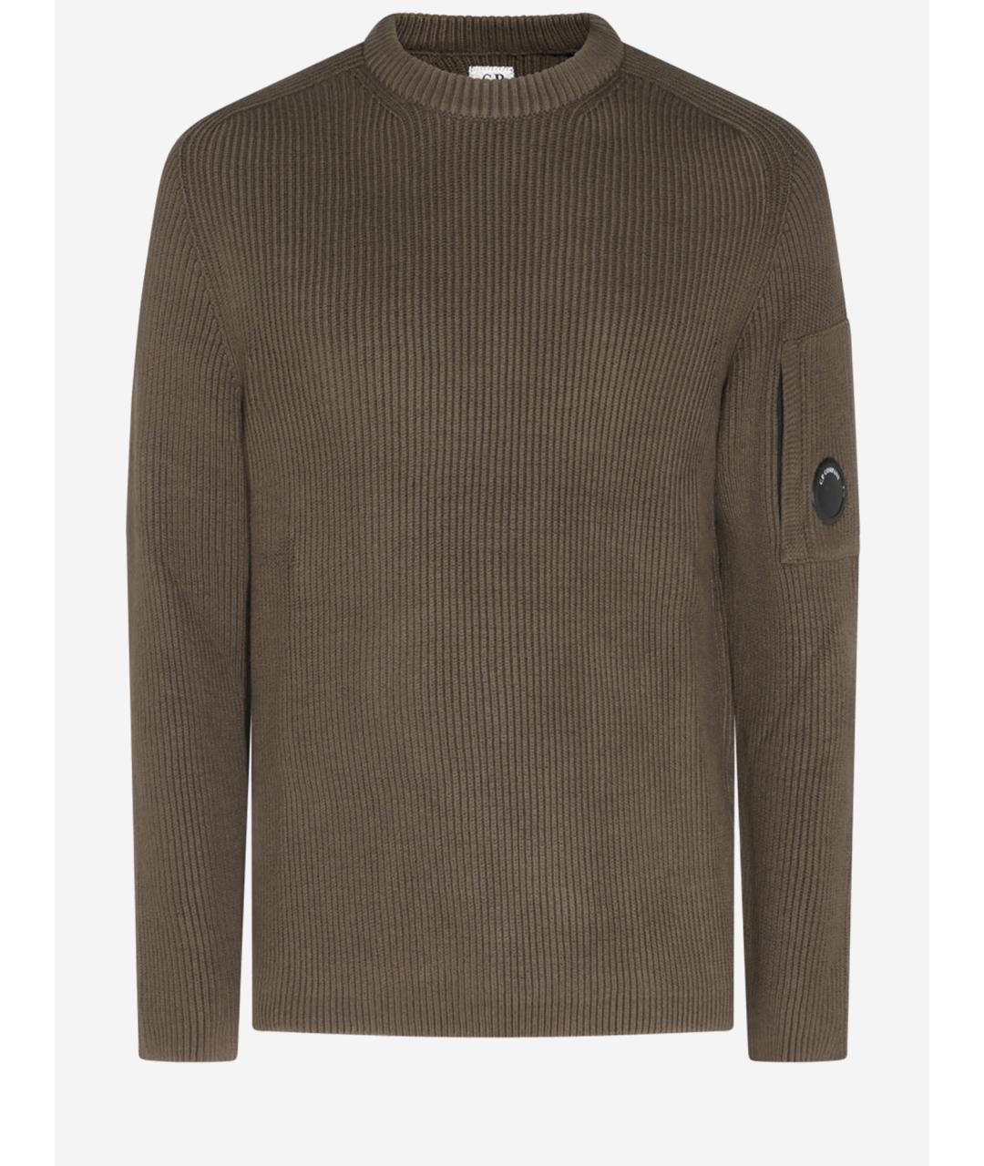 CP COMPANY Хаки хлопковый джемпер / свитер, фото 4