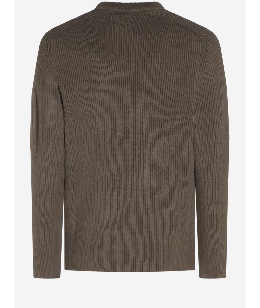 CP COMPANY Хаки хлопковый джемпер / свитер, фото 2