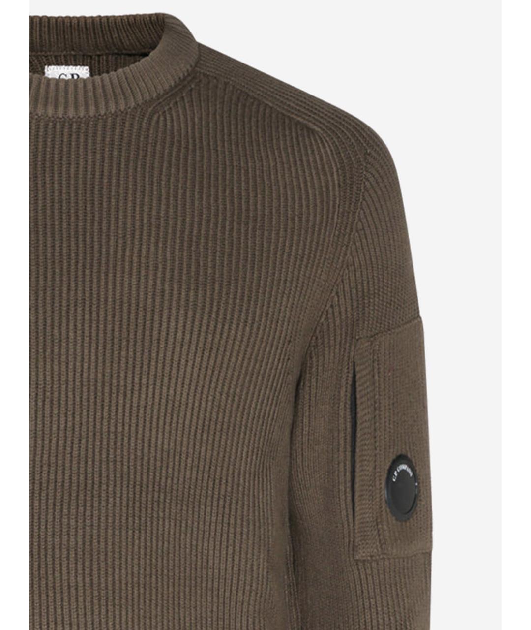 CP COMPANY Хаки хлопковый джемпер / свитер, фото 3