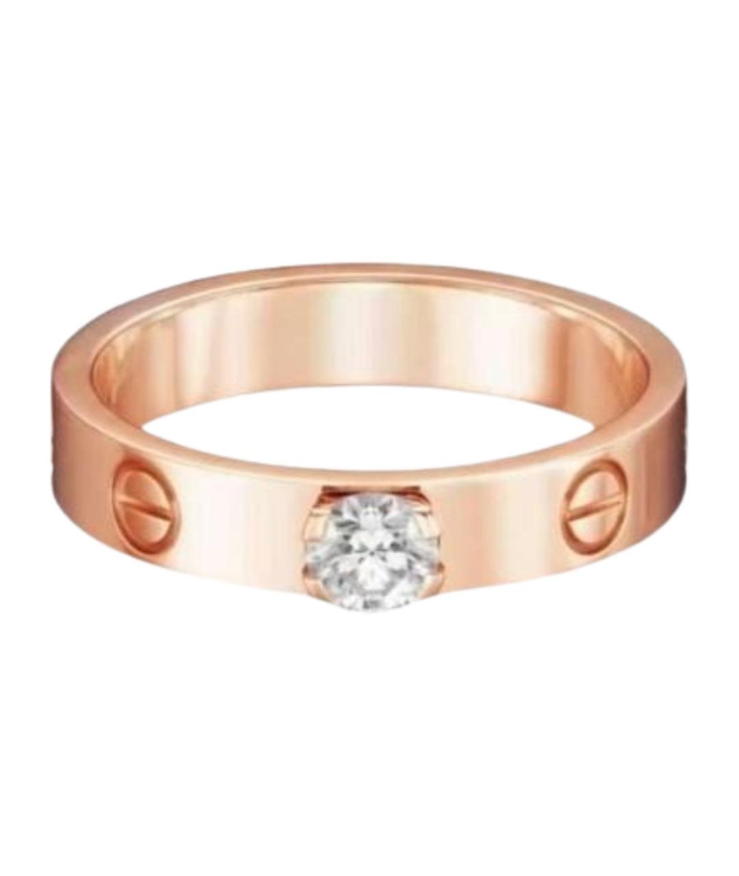 CARTIER Золотое кольцо из розового золота, фото 1