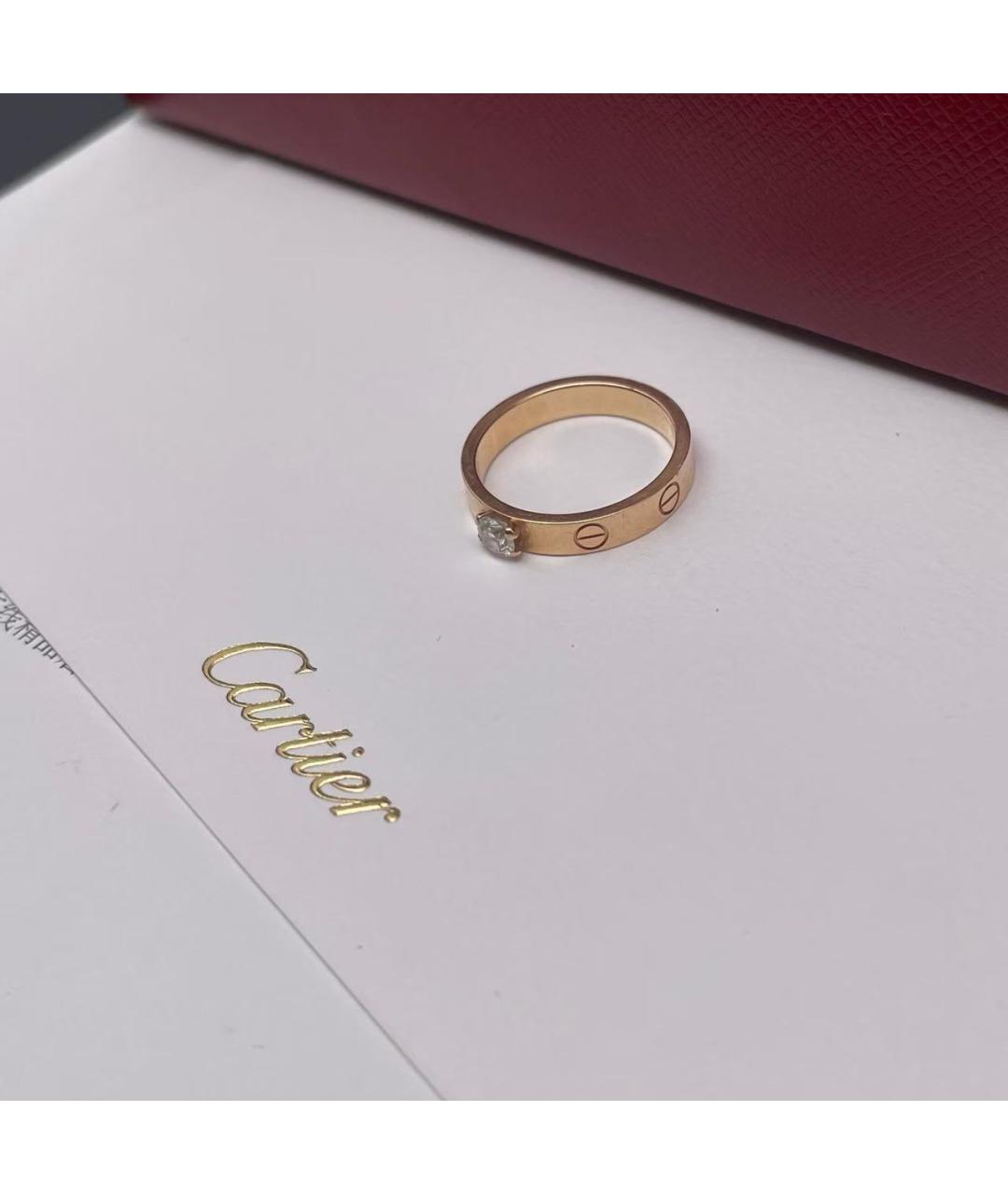 CARTIER Золотое кольцо из розового золота, фото 3