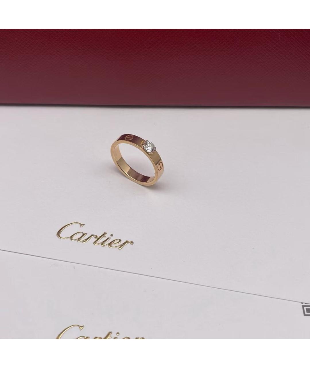 CARTIER Золотое кольцо из розового золота, фото 5