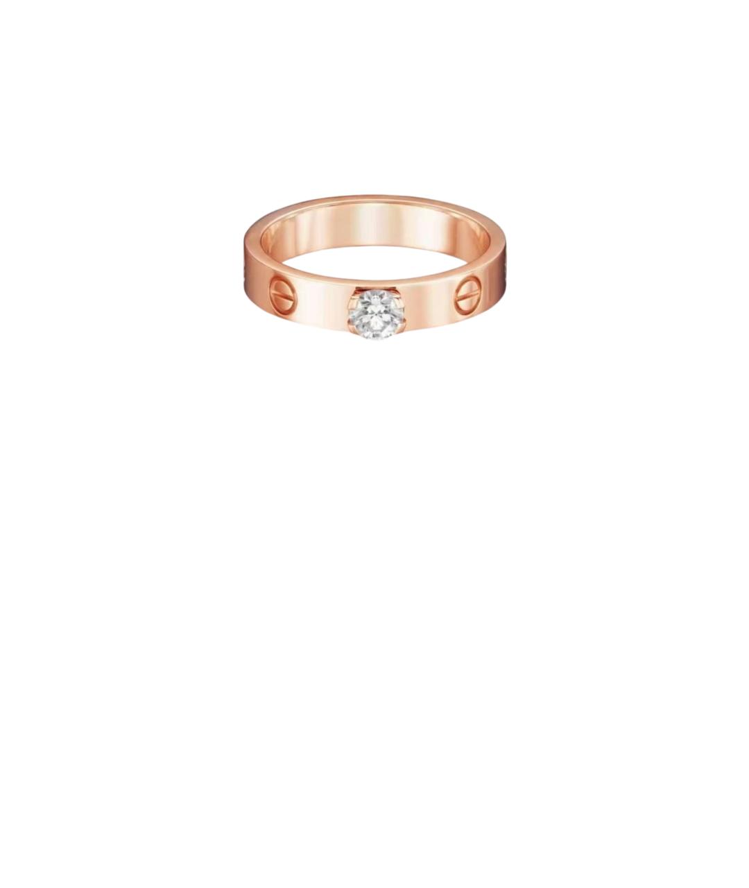 CARTIER Золотое кольцо из розового золота, фото 6