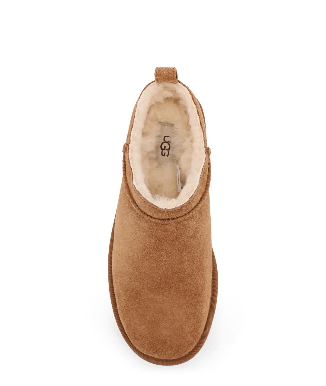 UGG Коричневые замшевые мюли, фото 5