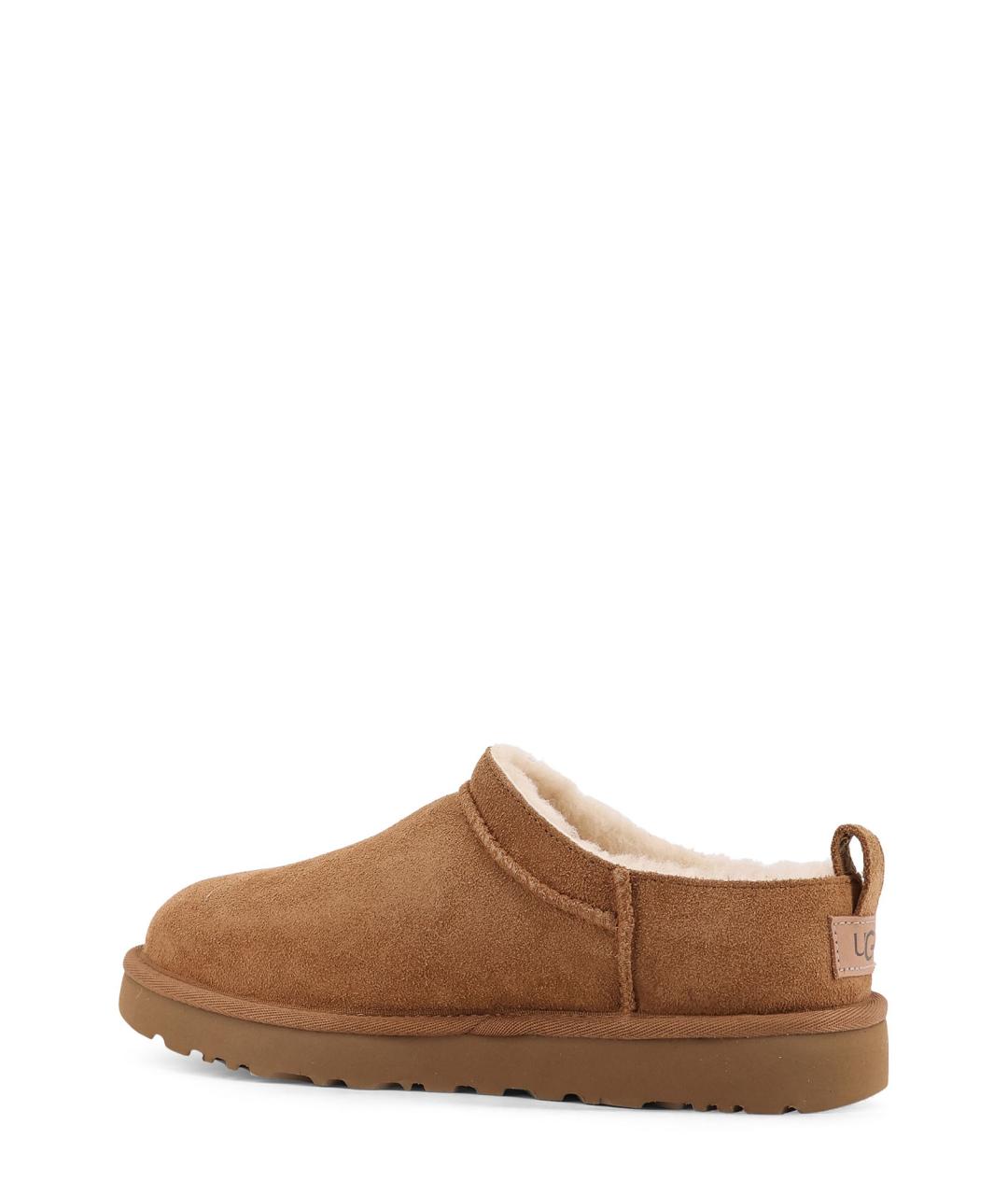 UGG Коричневые замшевые мюли, фото 3