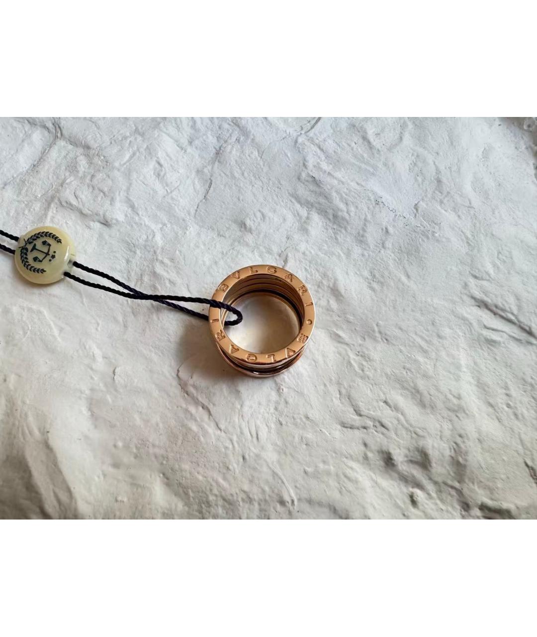 BVLGARI Золотое кольцо из розового золота, фото 4
