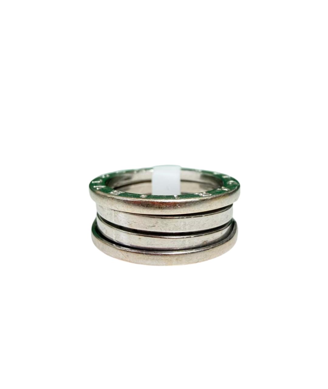 BVLGARI Серебряное кольцо из белого золота, фото 5