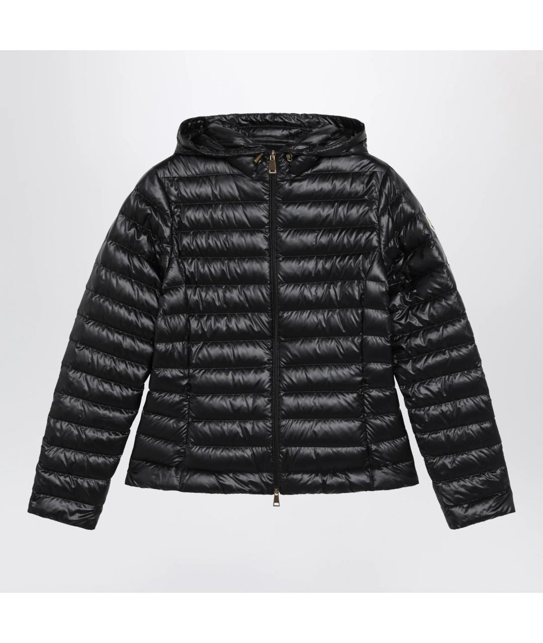 MONCLER Черная полиамидовая куртка, фото 3