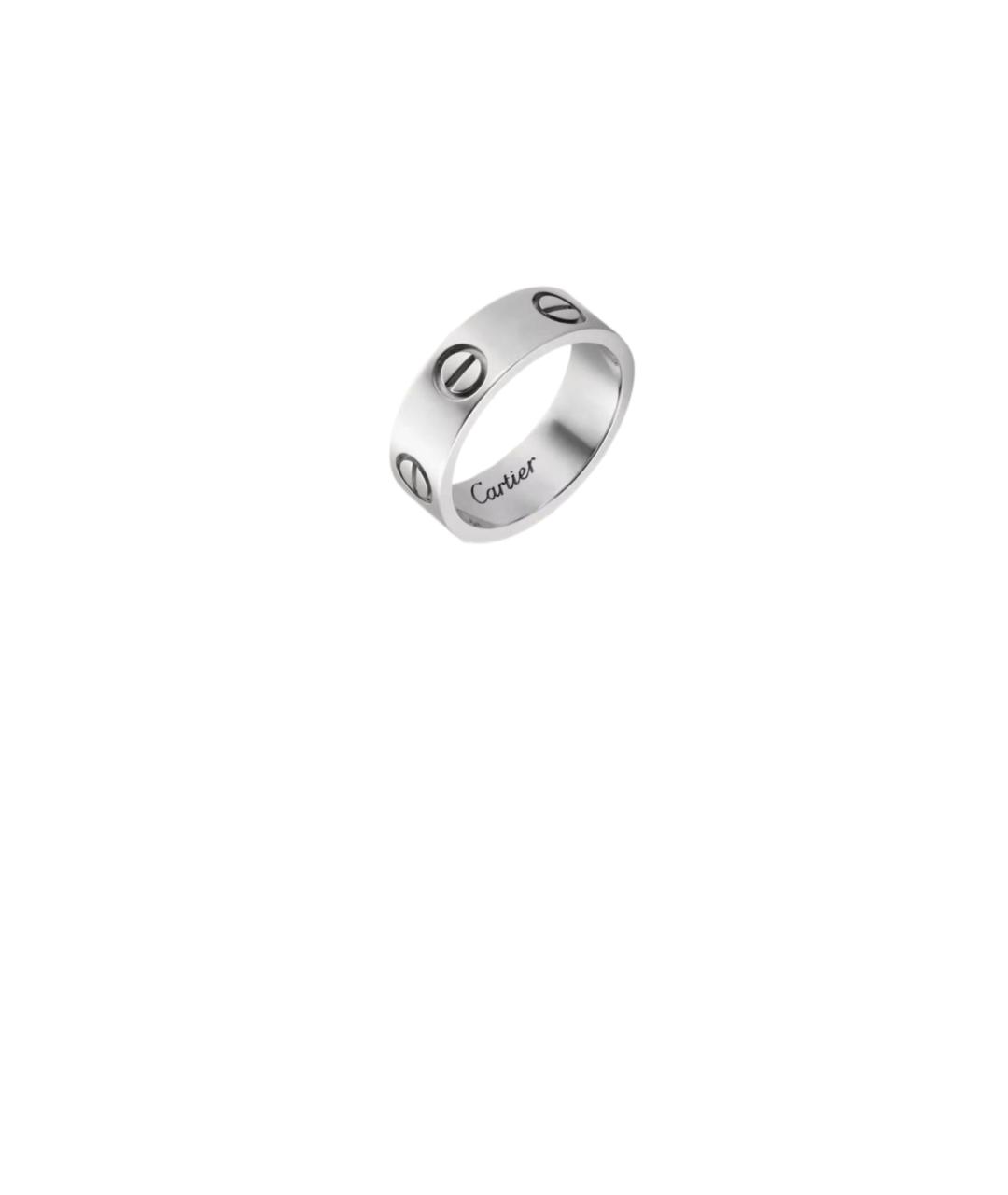 CARTIER Серебряное кольцо из белого золота, фото 3