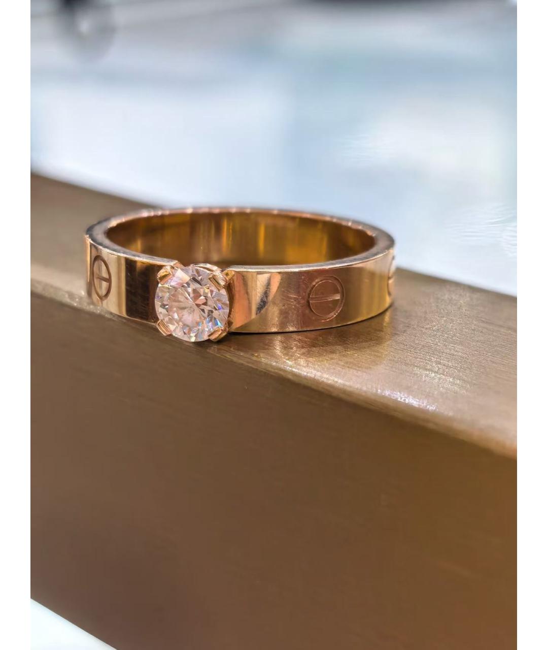 CARTIER Золотое кольцо из розового золота, фото 3
