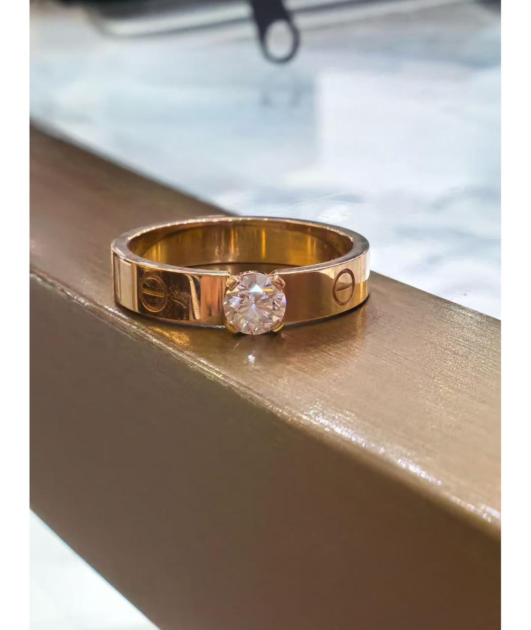 CARTIER Золотое кольцо из розового золота, фото 2