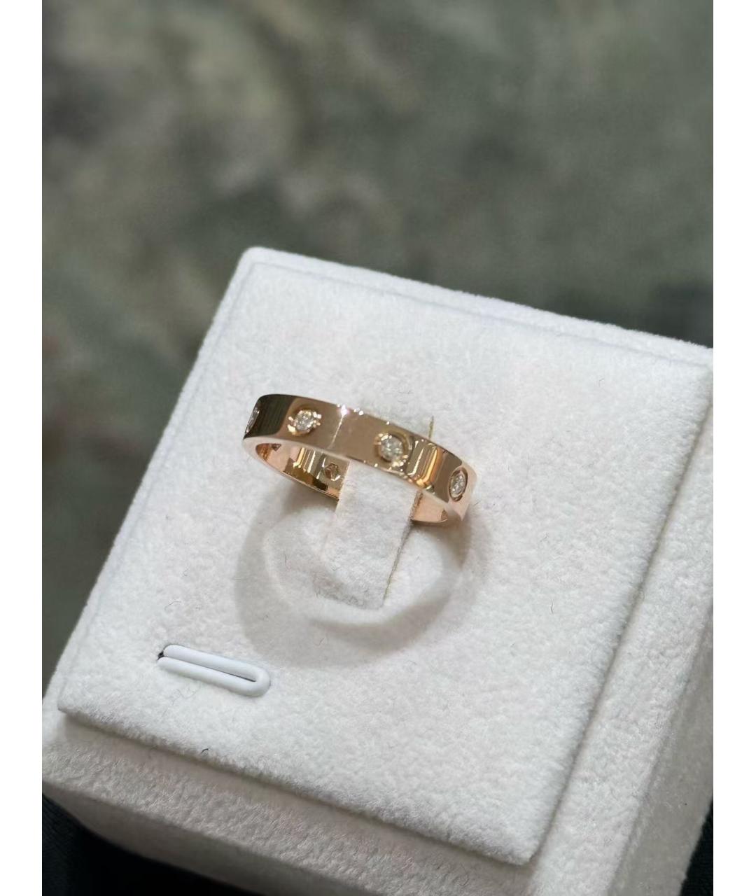 CARTIER Золотое кольцо из розового золота, фото 4