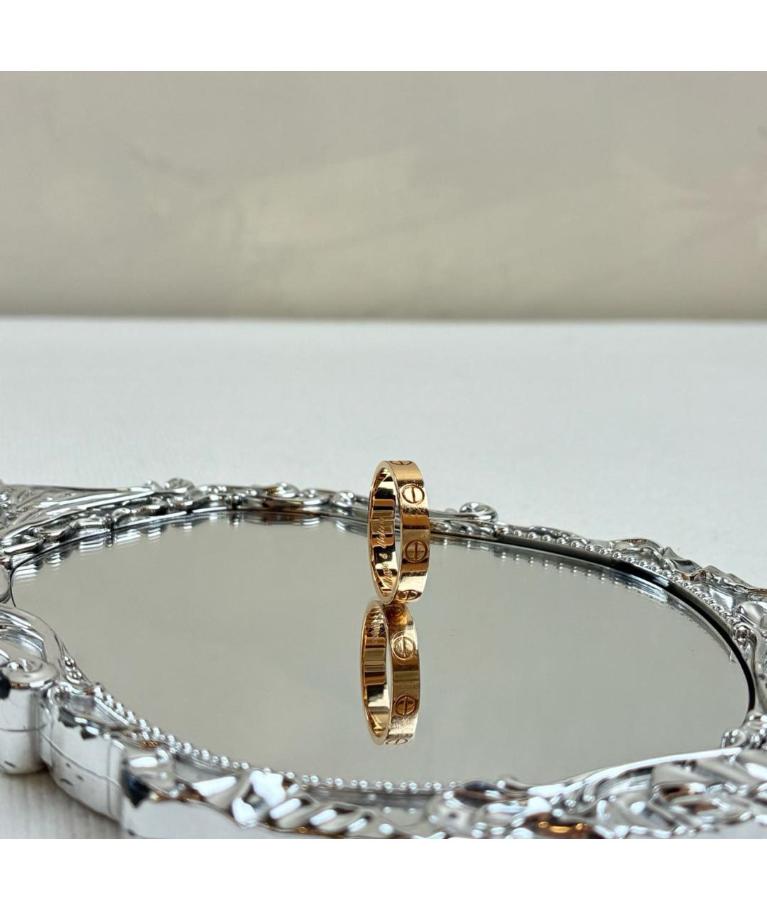 CARTIER Золотое кольцо из розового золота, фото 5