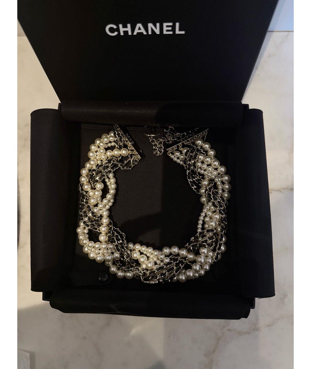 CHANEL Жемчужное колье, фото 2