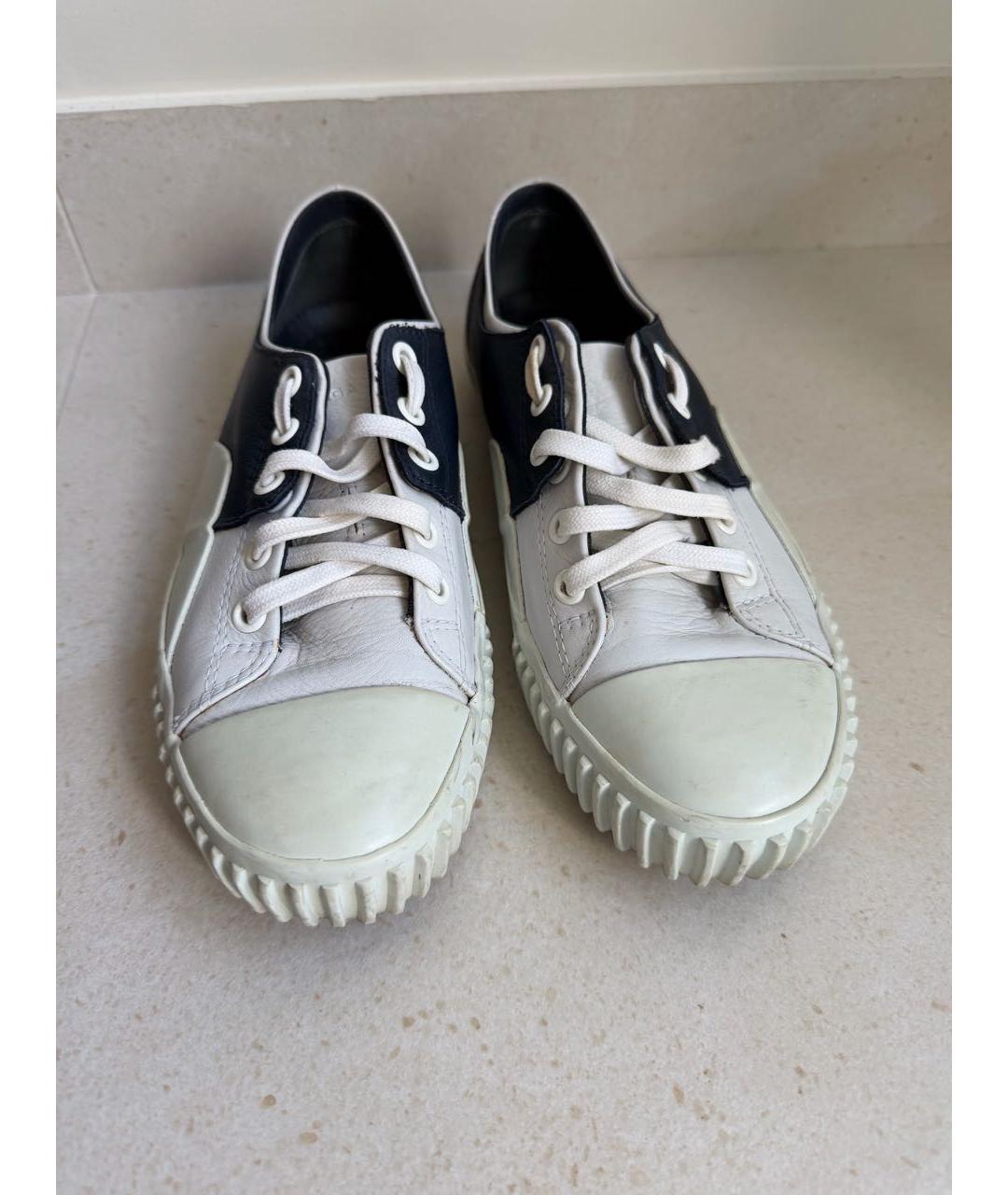 BALENCIAGA Мульти кожаные кеды, фото 2