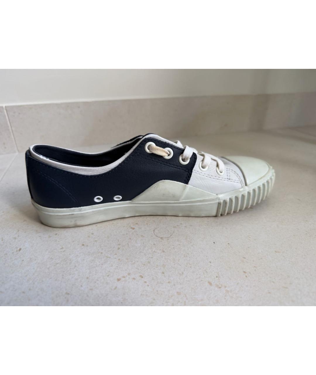 BALENCIAGA Мульти кожаные кеды, фото 6