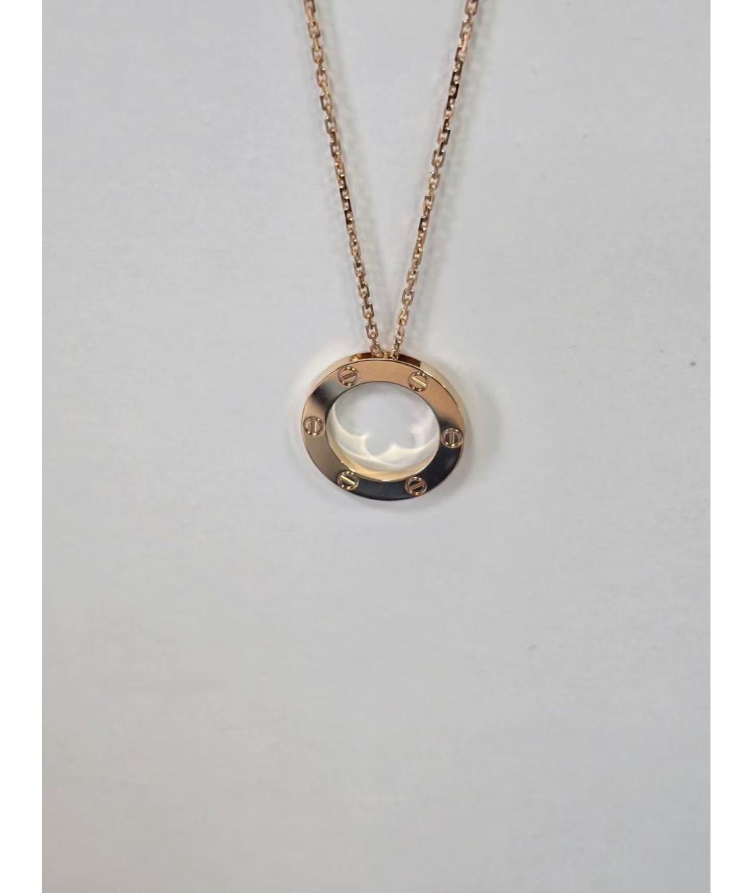 CARTIER Золотое колье из розового золота, фото 2