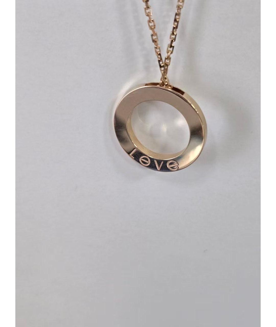 CARTIER Золотое колье из розового золота, фото 3