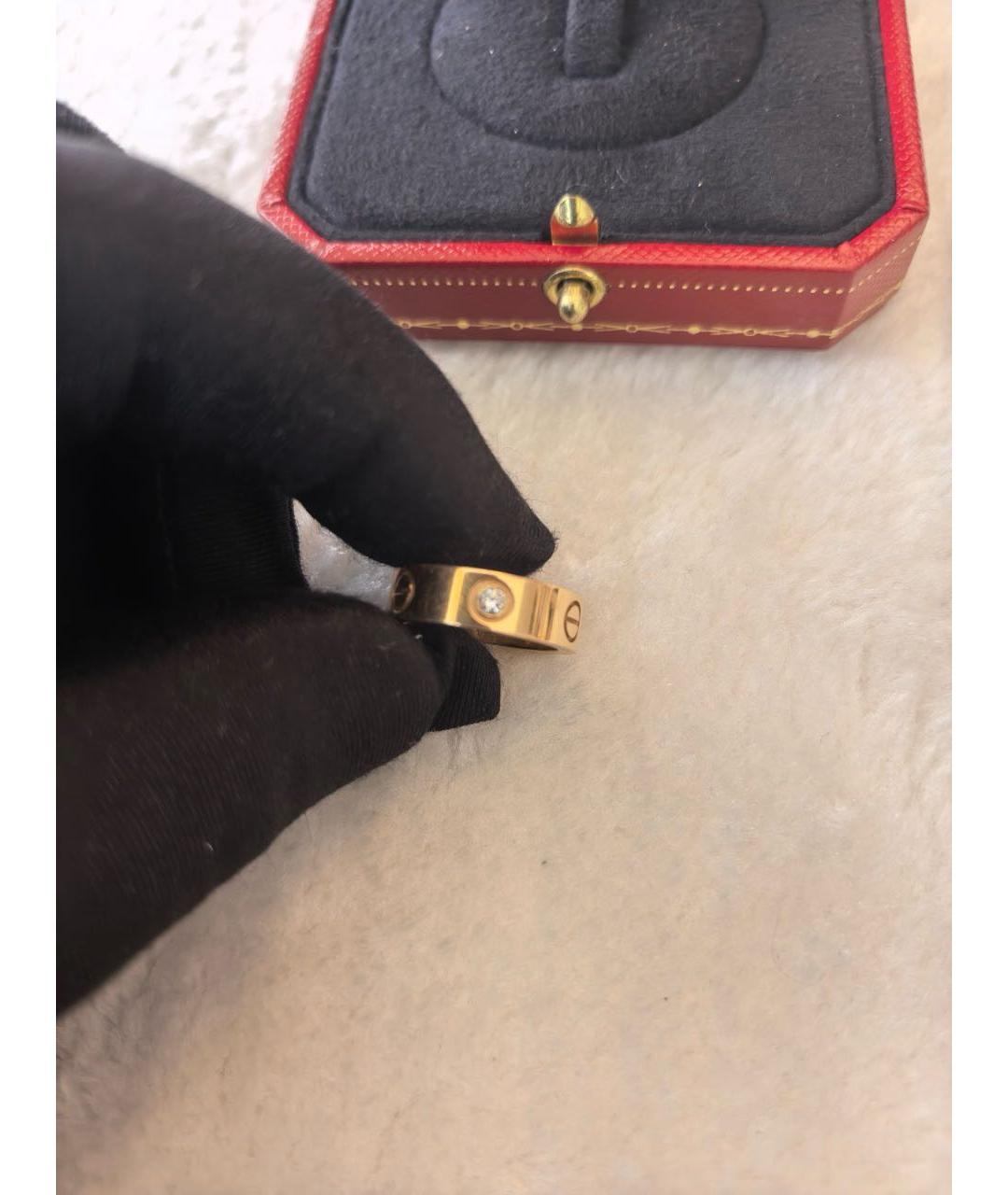 CARTIER Золотое кольцо из розового золота, фото 5
