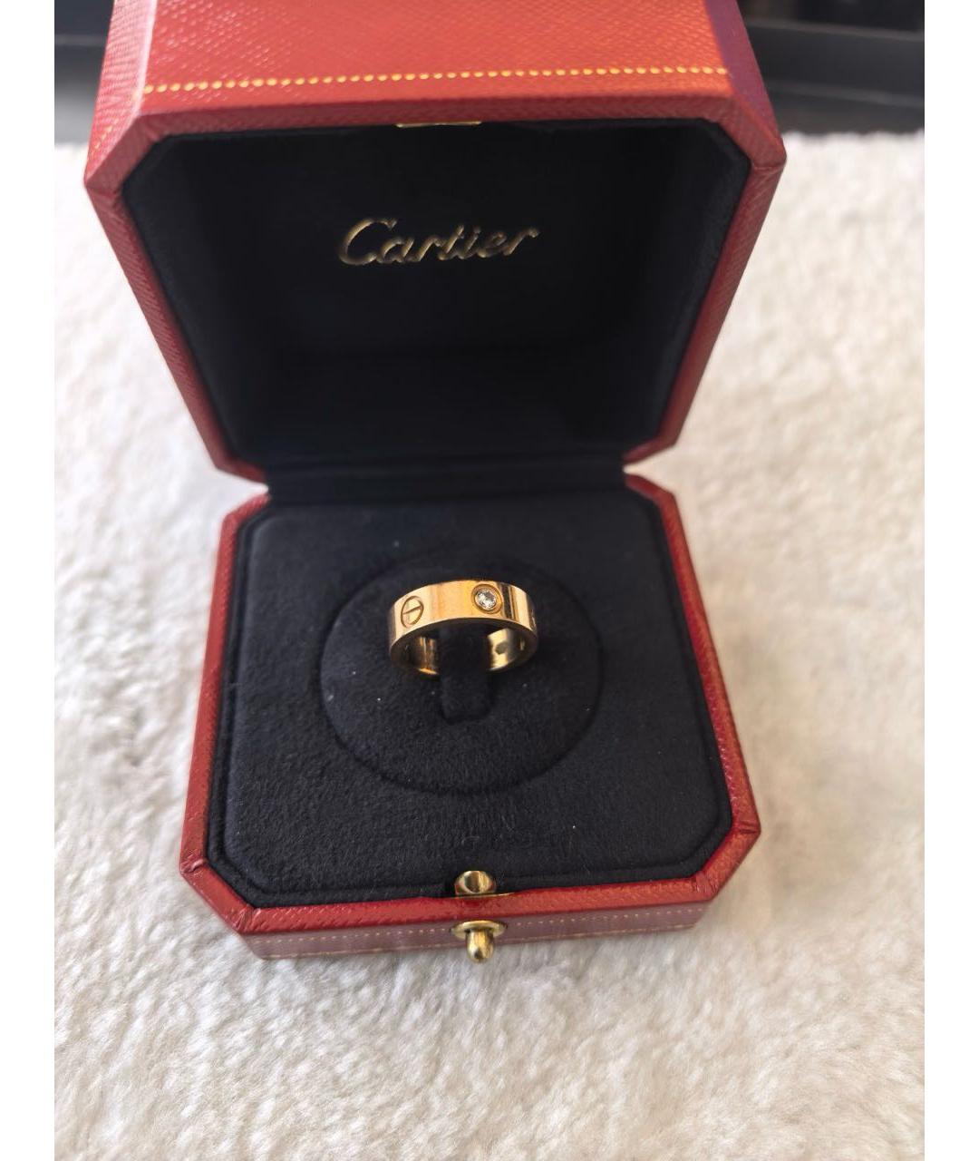 CARTIER Золотое кольцо из розового золота, фото 8