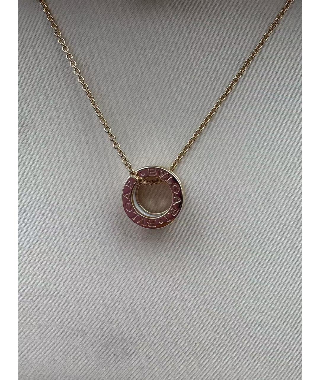 BVLGARI Белая подвеска, фото 4