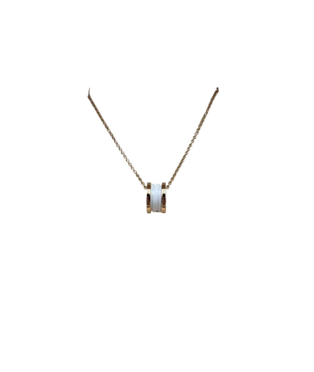 BVLGARI Белая подвеска, фото 5