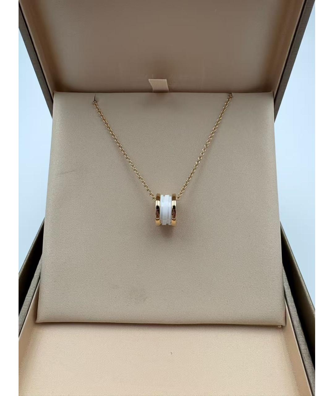 BVLGARI Белая подвеска, фото 3