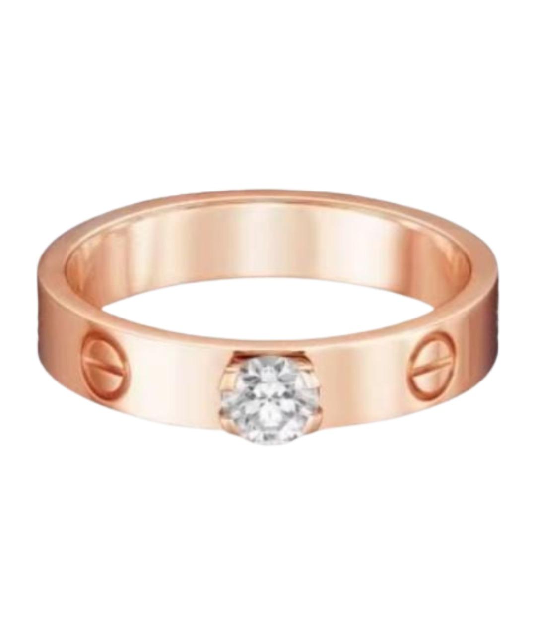 CARTIER Золотое кольцо из розового золота, фото 1