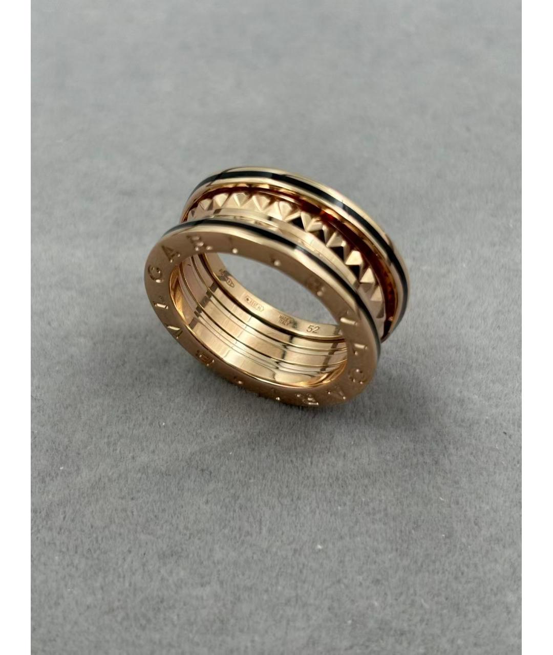 BVLGARI Золотое кольцо из розового золота, фото 3
