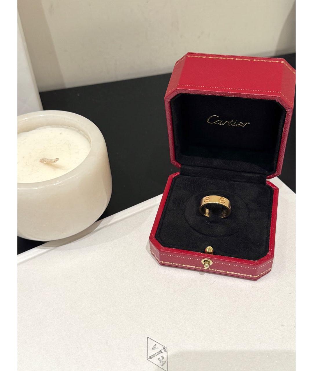 CARTIER Золотое кольцо из розового золота, фото 4
